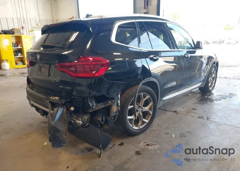 2020 BMW X3 xDrive30I z USA, uszkodzony, nr VIN 5UXTY5C00L9D62782
